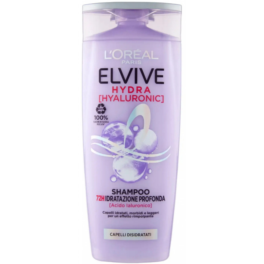 L'OREAL ELVIVE HIDRA HYALURONIC SHAMPOO IDRATANTE 285 ML