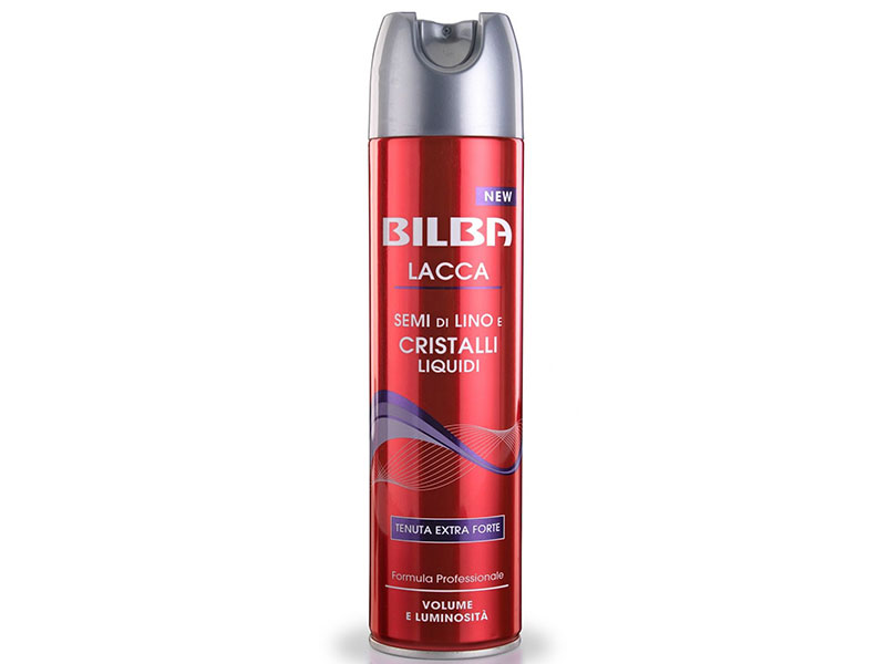 BILBA SEMI DI LINO E CRISTALLI LIQUIDI LACCA PER CAPELLI 250 ML