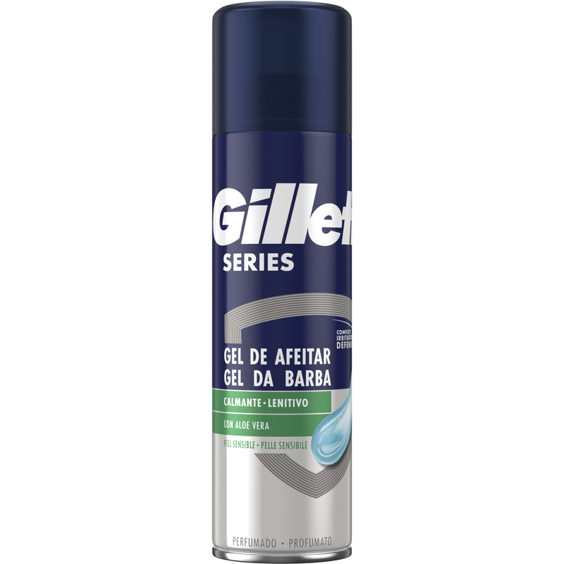 GILLETTE SERIES SCHIUMA BARBA GEL SENSITIVE 200 ML