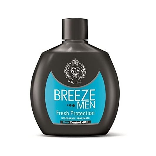 BREEZE MEN FRESH PROTECTION DEODORANTE SQUIZZ NO GAS 100 ML