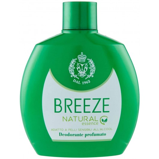BREEZE NATURAL ESSENCE DEODORANTE SQUIZZ NO GAS 100 ML