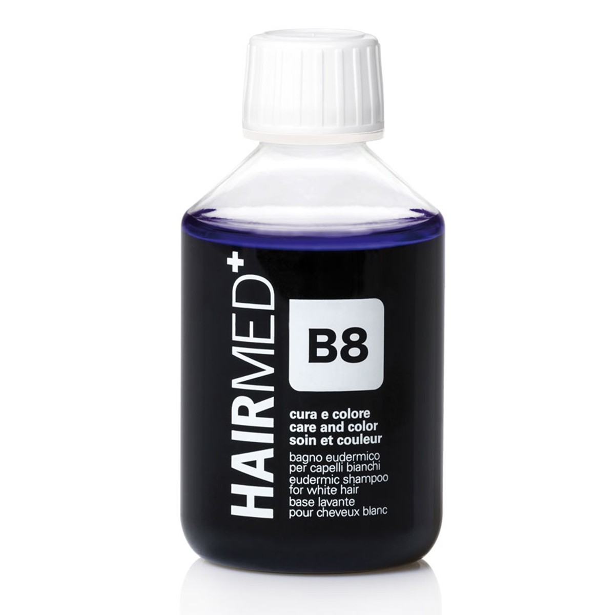 HAIR MED SHAMPOO ANTIGIALLO B8 200 ML (SENZA SCATOLA)