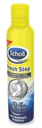 SCHOLL FRESH STEP DEODORANTE PIEDI SPRAY 150 ML - Profumeria Cera