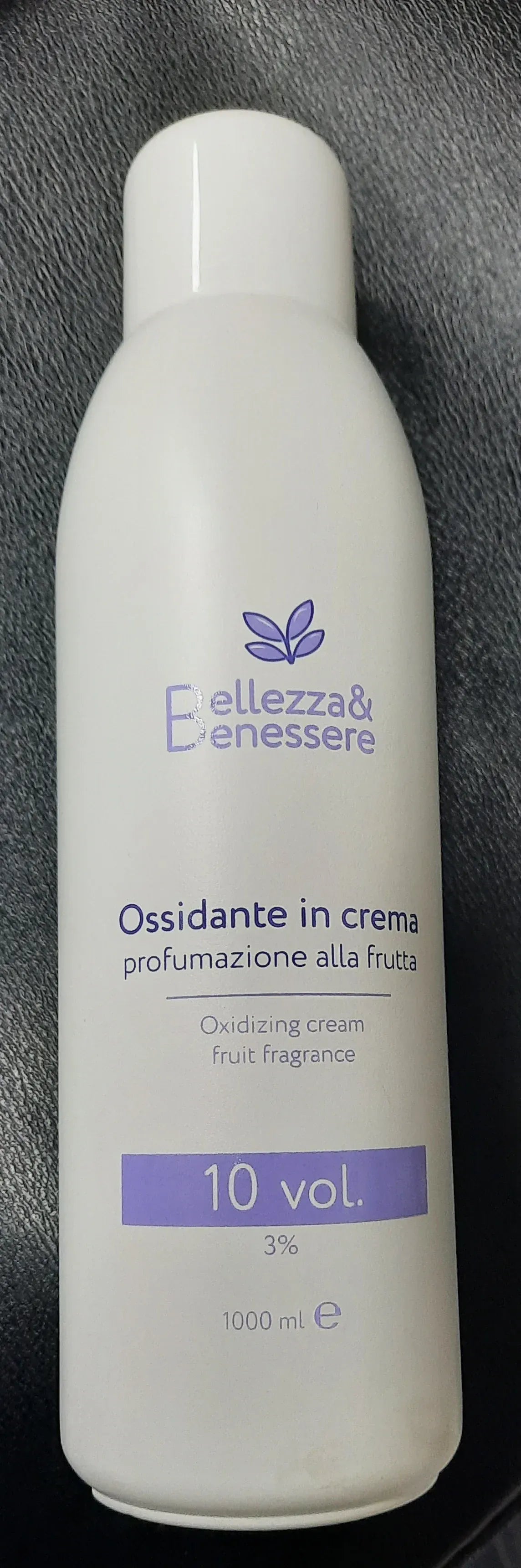 BELLEZZA E BENESSERE OSSIDANTE IN CREMA PROFUMAZIONE ALLA FRUTTA 10 VOLUMI - Profumeria Cera