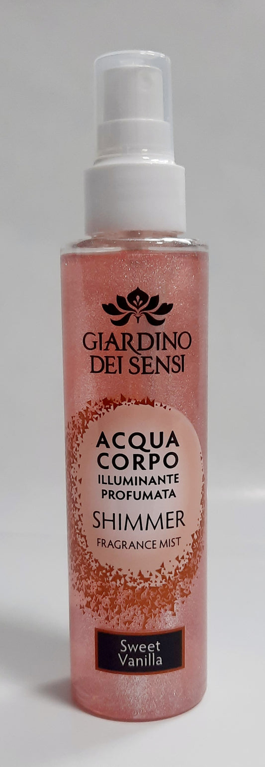 GIARDINO DEI SENSI ACQUA CORPO ILLUMINANTE PROFUMATA SHIMMER SWEET VANILLA 150 ML