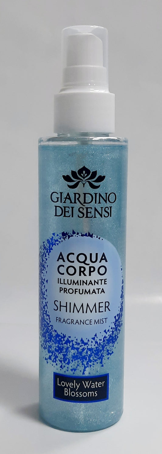 GIARDINO DEI SENSI ACQUA CORPO ILLUMINANTE PROFUMATA SHIMMER LOVELY WATER BLOSSOM  150 ML