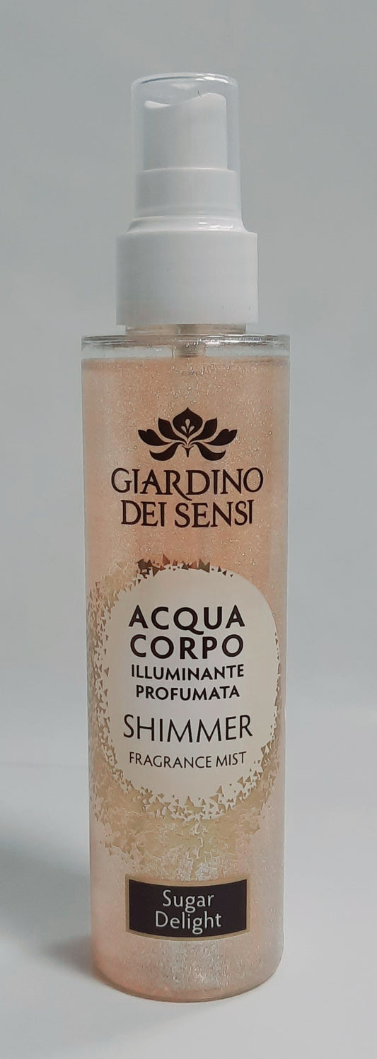 GIARDINO DEI SENSI ACQUA CORPO ILLUMINANTE PROFUMATA SHIMMER SUGAR DELIGHT 150 ML