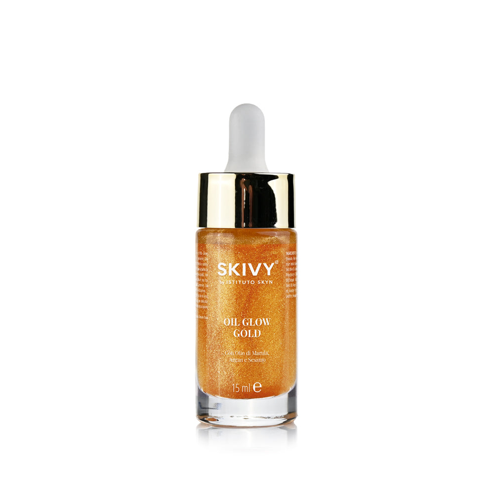 SKIVY OIL GLOW GOLD ILLUMINANTE VISO CORPO E  CAPELLI