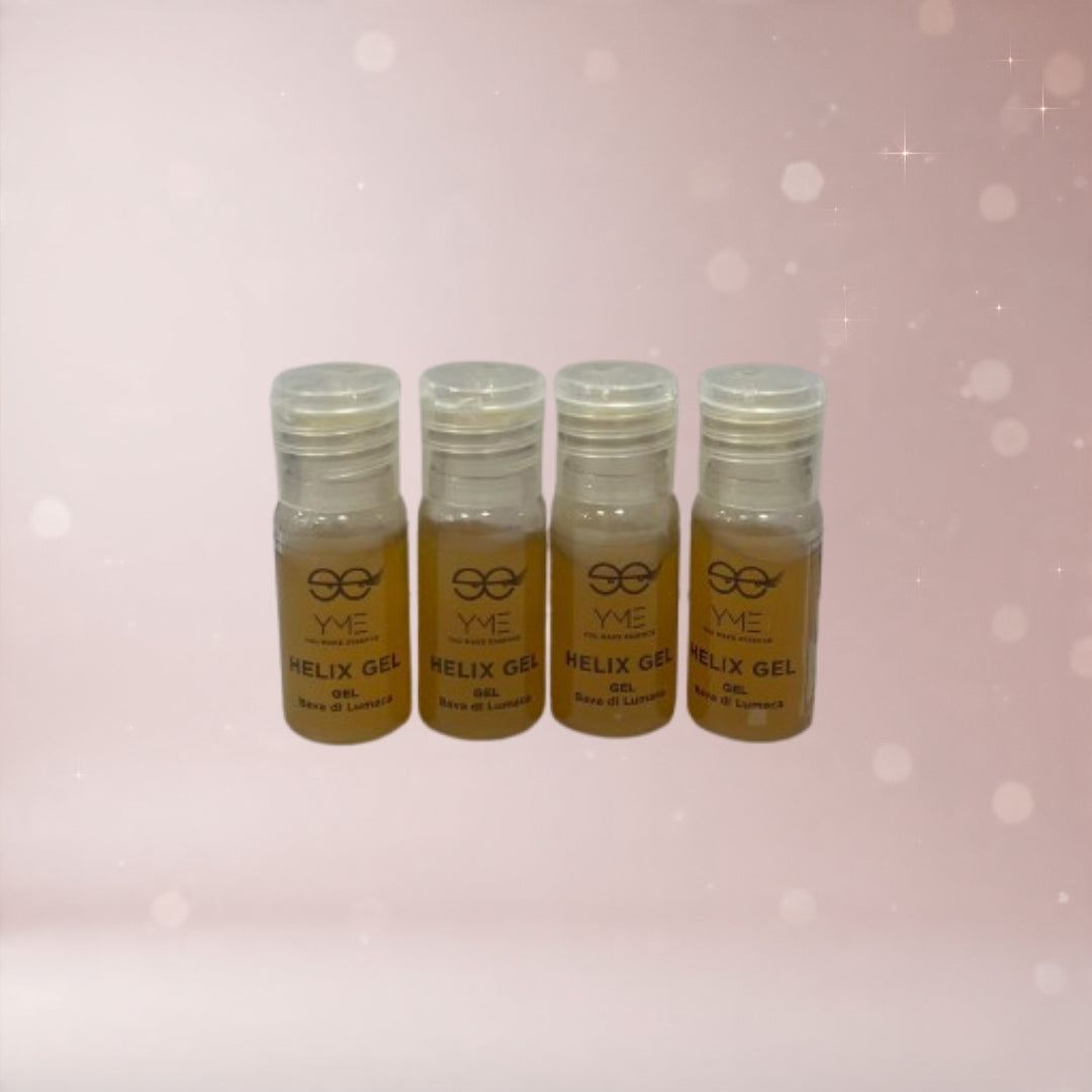 YME HELIX GEL BAVA DI  LUMACA 10 ML - Kit 4 PZ + FASCIA  DETERSIONE