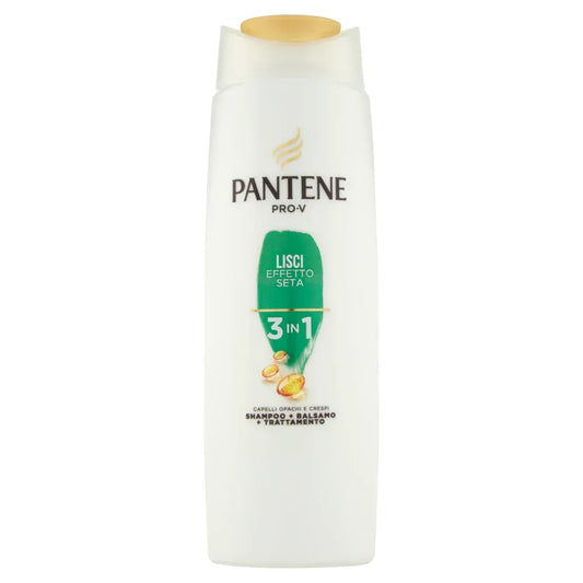 PANTENE SHAMPOO LISCI EFFETTO SETA 3 IN 1 225 ML - Profumeria Cera