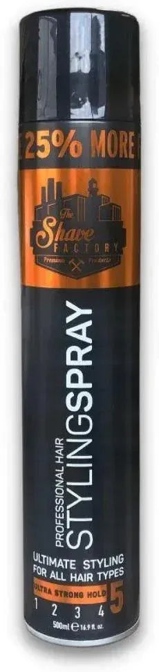 THE SHAVE FACTORY STYLING SPRAY LACCA PER CAPELLI 500 ML