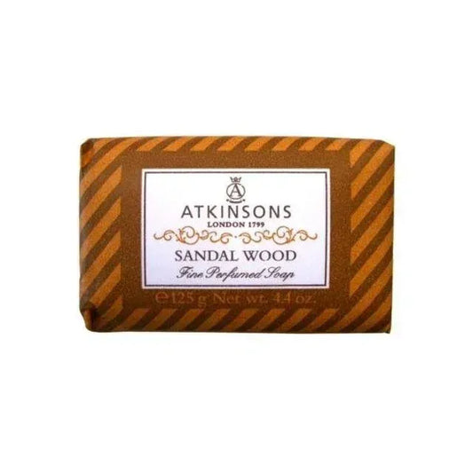 ATKINSONS SANDAL WOOD SAPONETTA 125 GR - Profumeria Cera