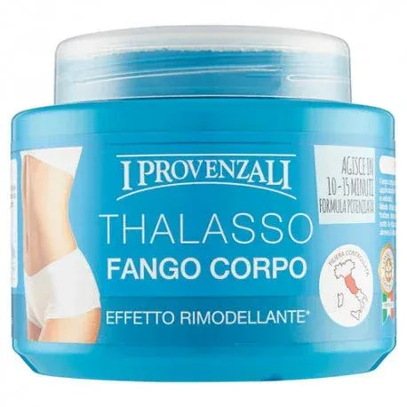 I PROVENZALI THALASSO FANGO SCRUB CORPO EFFETTO RIMODELLANTE 500 GR - Profumeria Cera