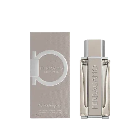 SALVATORE FERRAGAMO BRIGHT LEATHER EDT UOMO 100 ML - Profumeria Cera