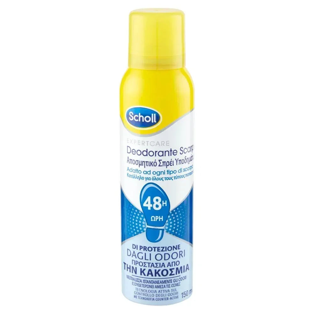 SCHOLL FRESH STEP DEODORANTE PER SCARPE SPRAY 150 ML - Profumeria Cera