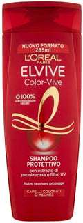 L'OREAL ELVIVE COLOR VIVE SHAMPOO PER CAPELLI COLORATI 285 ML - Profumeria Cera