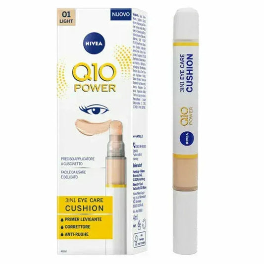 NIVEA Q10 POWER 3 IN 1 EYE CARE CUSHION 01 LIGHT 4 ML - Profumeria Cera