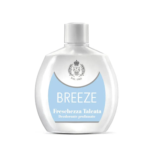 BREEZE FRESCHEZZA TALCATA DEODORANTE SQUIZZ NO GAS 100 ML - Profumeria Cera