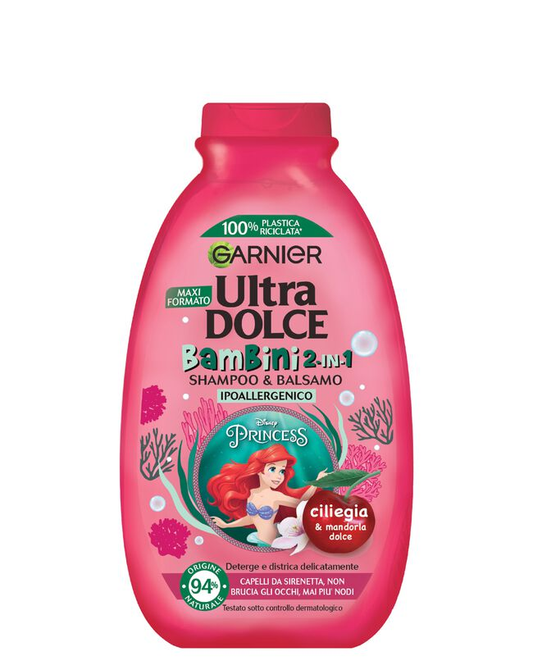 GARNIER ULTRA DOLCE BAMBINI CILIEGIA SHAMPOO E BALSAMO 250 ML