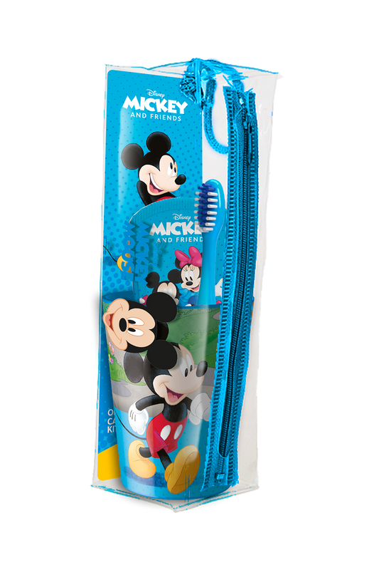 POCHETTE TOPOLINO KIT PULIZIA DENTI PER BAMBINI
