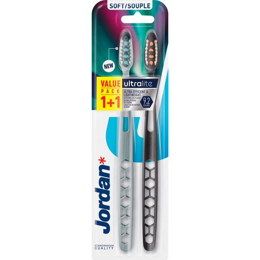 JORDAN ULTRA LITE COPPIA SPAZZOLINI DENTI MORBIDI