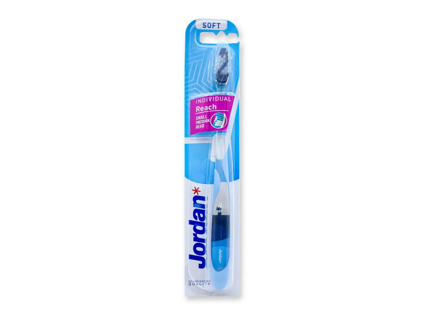 JORDAN INDIVIDUAL REACH SPAZZOLINO DENTI MORBIDO - Profumeria Cera