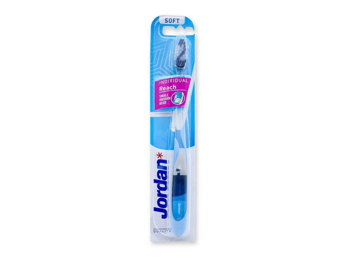 JORDAN INDIVIDUAL REACH SPAZZOLINO DENTI MORBIDO - Profumeria Cera