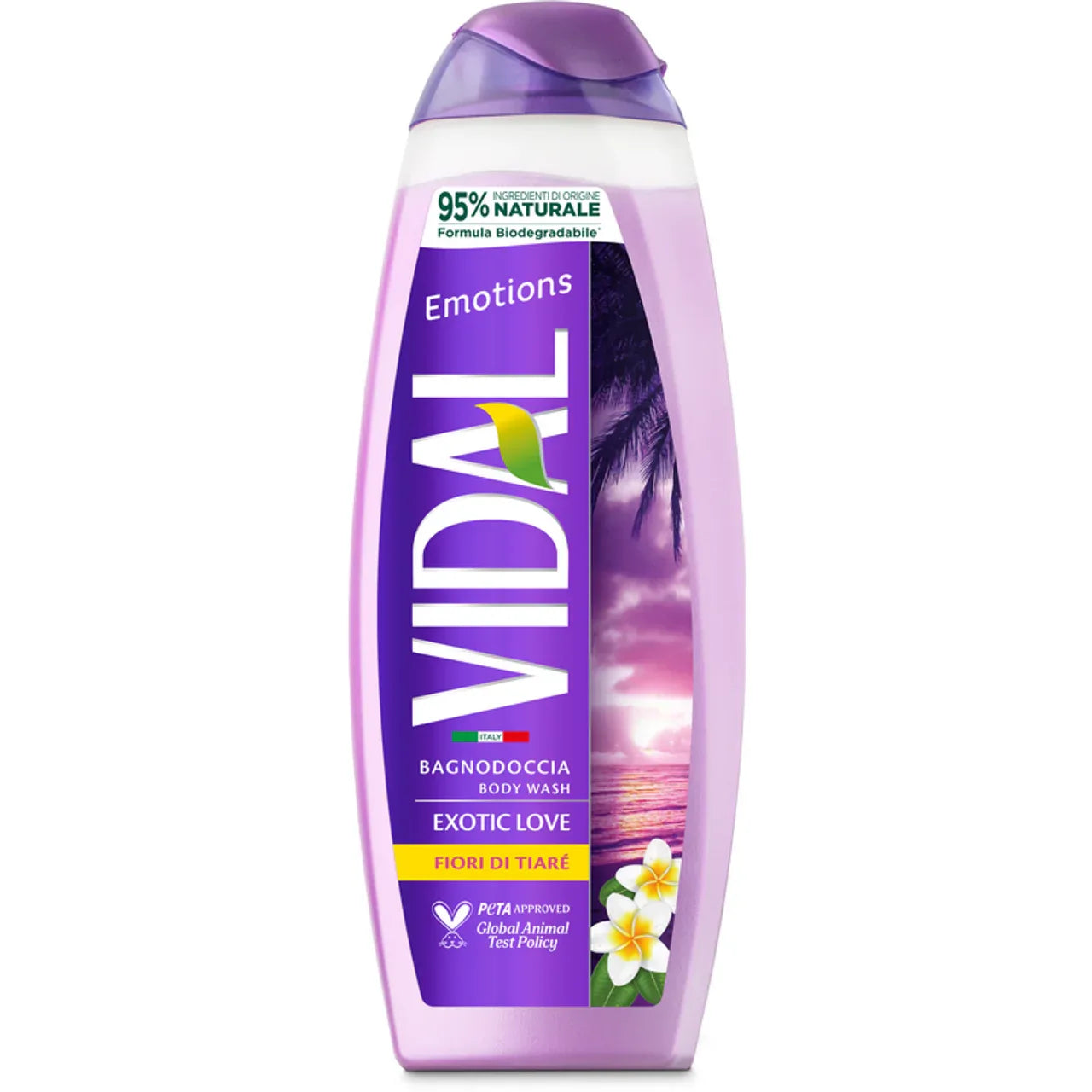 VIDAL FIORI DI TIARE' BAGNOSCHIUMA 500 ML - Profumeria Cera
