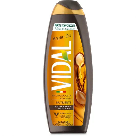 VIDAL OLIO DI ARGAN BAGNOSCHIUMA 500 ML - Profumeria Cera