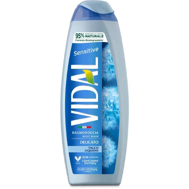 VIDAL TALCO LIQUIDO BAGNOSCHIUMA 500 ML - Profumeria Cera