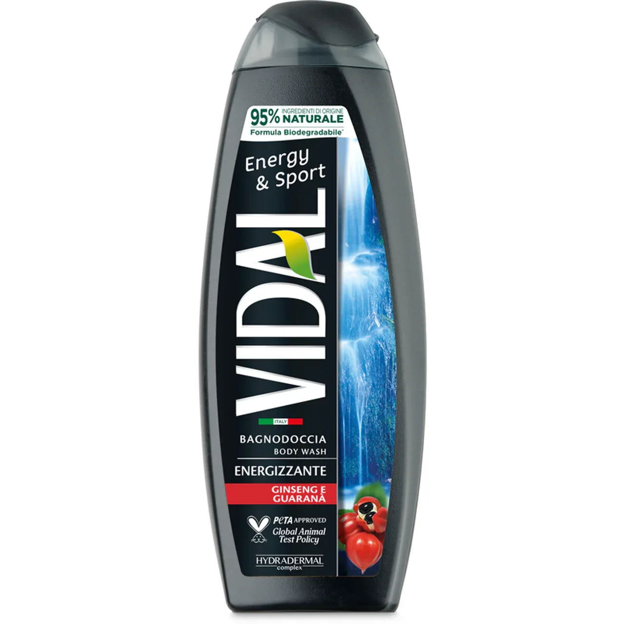 VIDAL GINSENG E GUARANA' BAGNOSCHIUMA 500 ML - Profumeria Cera