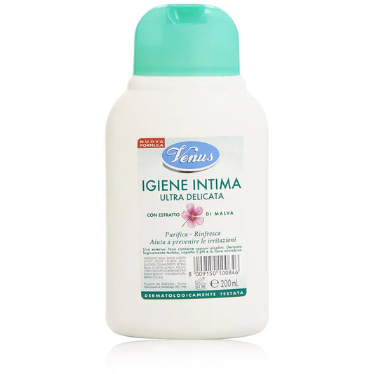 VENUS ULTRA DELICATO ESTRATTO DI MALVA DETERGENTE INTIMO 200 ML - Profumeria Cera