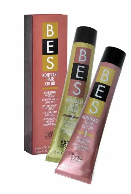 BES KONTRAST HAIR COLOR 2X30 ML - Profumeria Cera