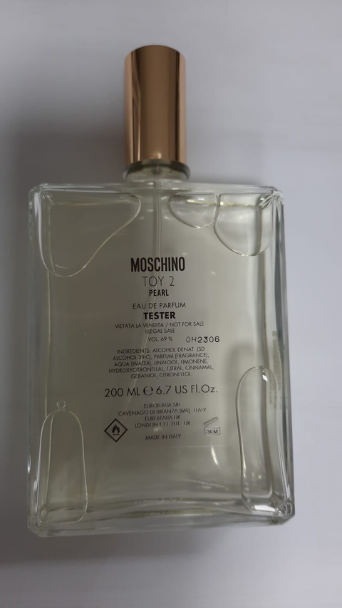 TESTER MOSCHINO TOY 2 PERL EDP DONNA 200 ML