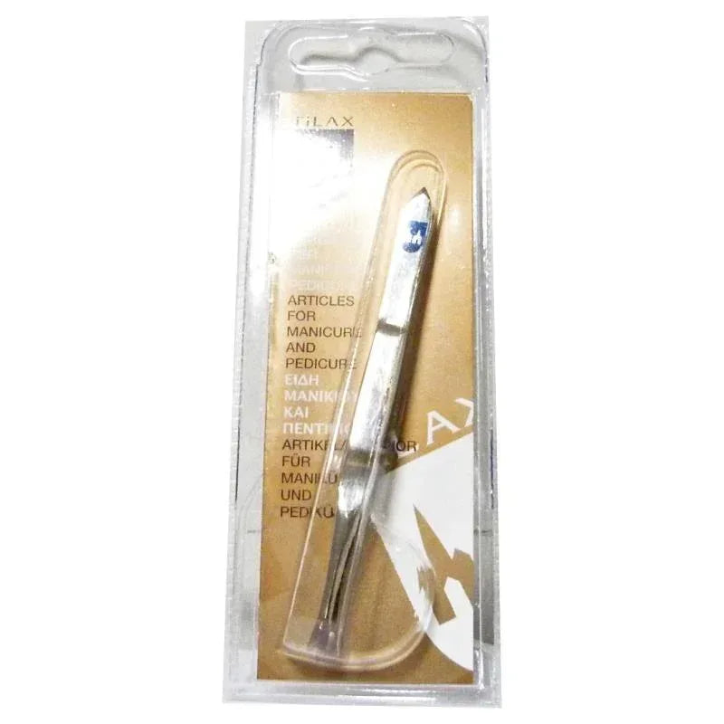 FILAX PINZA NICHEL PUNTA OBBLIQUA 8 CM - Profumeria Cera