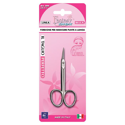 PAOLUCCI FORBICINA PER MANICURE PUNTE CURVE A LANCIA