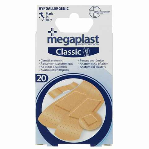 MEGAPLAST CLASSIC CEROTTI ANATOMICI 20 PZ