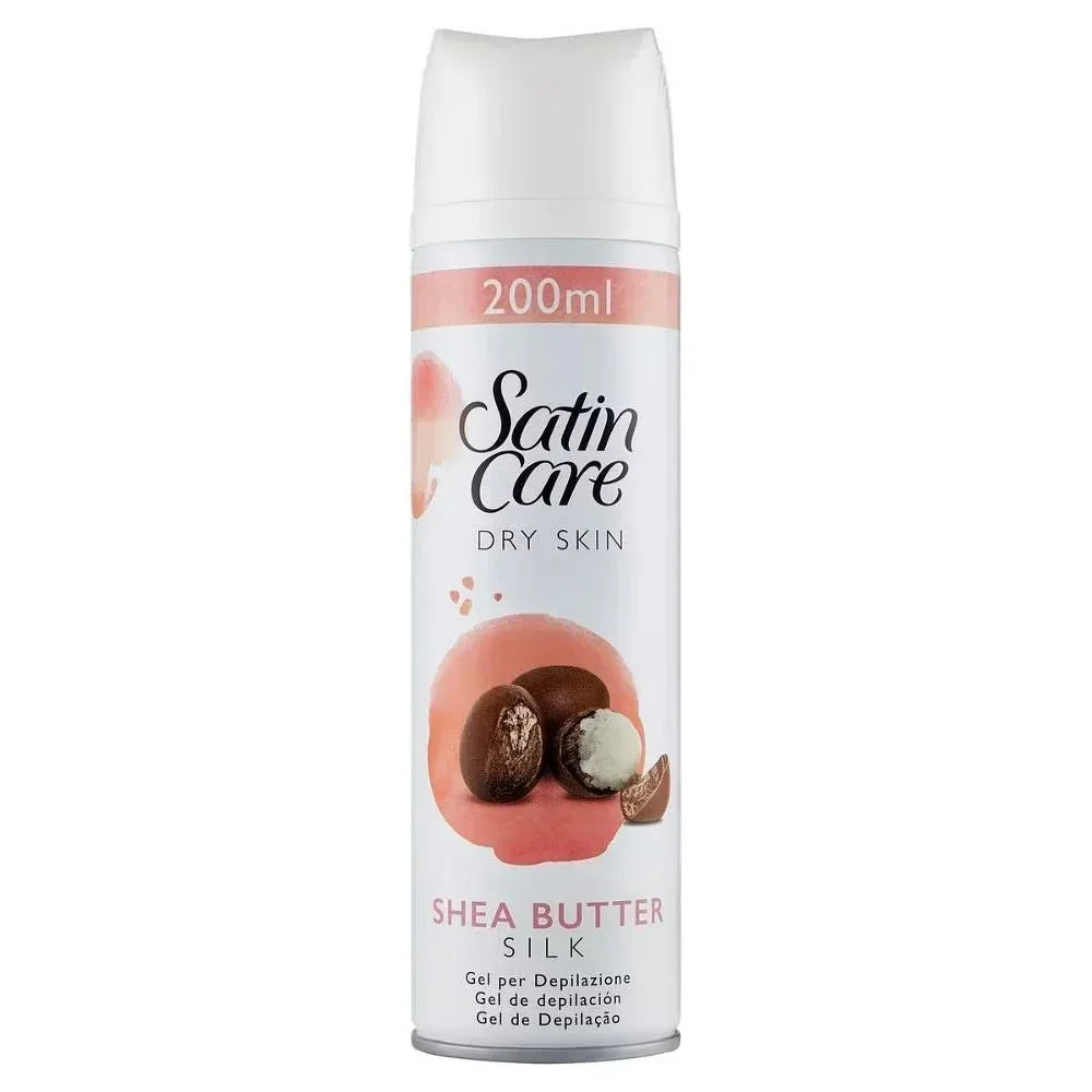 GILLETTE SATIN CARE GEL PER DEPILAZIONE 200 ML - Profumeria Cera