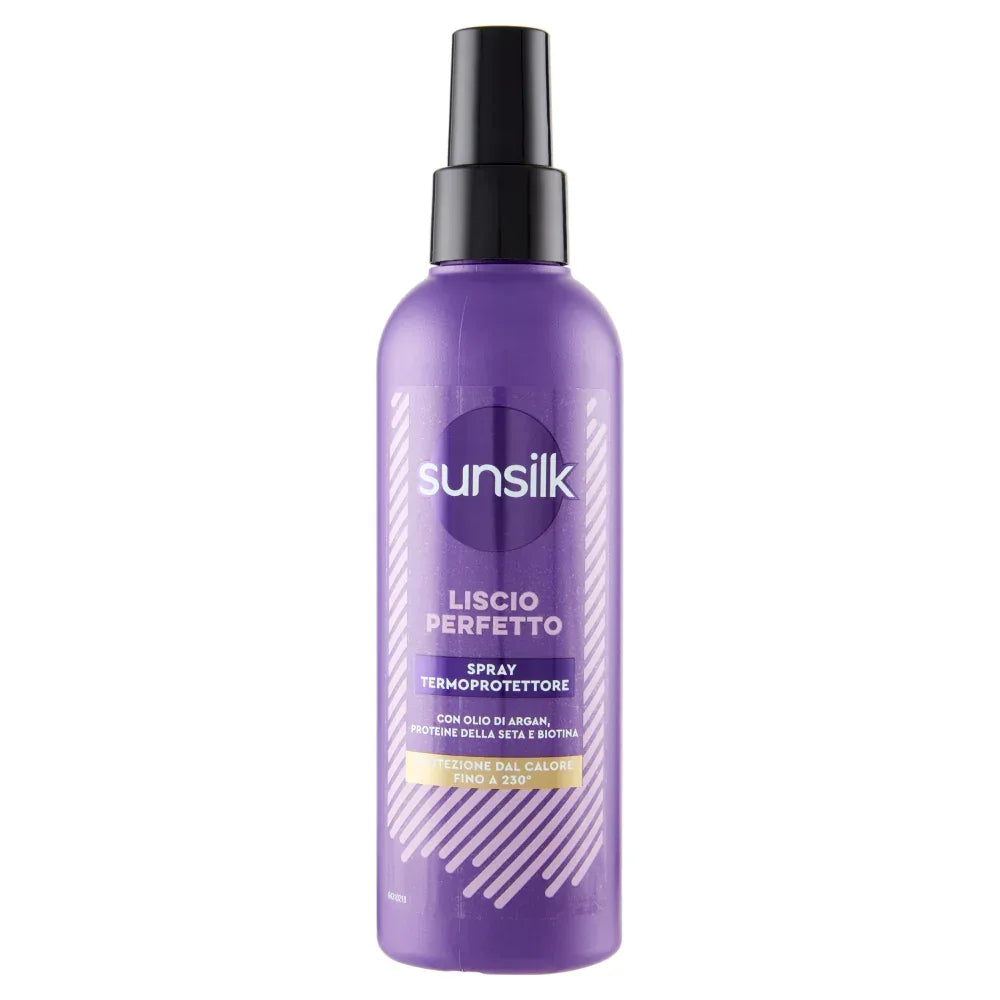 SUNSILK LISCIO PERFETTO SPRAY TERMO-PROTETTORE PER CAPELLI 200 ML - Profumeria Cera