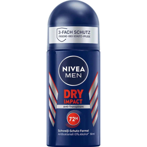 NIVEA DRY IMPACT DEODORANTE UOMO ROLL-ON 50 ML