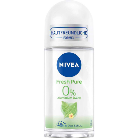 NIVEA FRESH PURE DEODORANTE ROLL-ON 50 ML