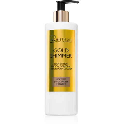 IDC INSTITUTE GOLD SHIMMER CREMA CORPO EFFETTO LUMINOSO 400 ML