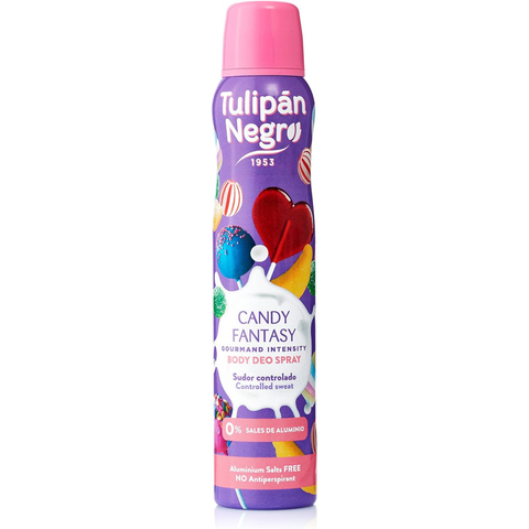 TULIPAN NEGRO CANDY FANTASY  DEODORANTE SPRAY DONNA 200 ML