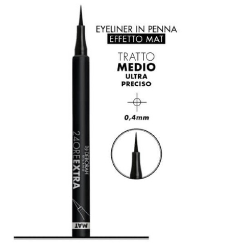 DEBORAH 24 ORE EYELINER PEN MAT NERO