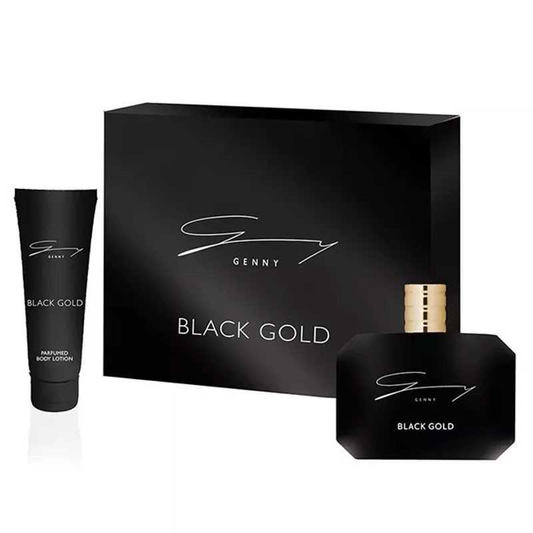 GENNY GY BLACK GOLD CONFEZIONE REGALO DONNA EDT 100 ML+ LATTE CORPO 100 ML