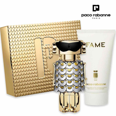 PACO RABANNE FAME CONFEZIONE REGALO DONNA EDP 50 ML+LATTE CORPO 75 ML