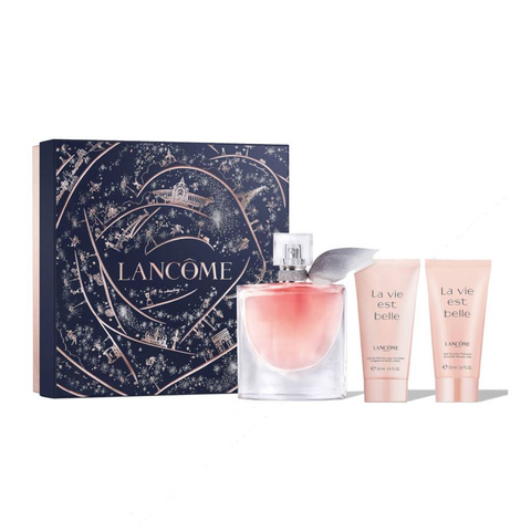 LANCOME LA VIE EST BELLE CONFEZIONE REGALO DONNA EDP 50 ML+LATTE CORPO 50 ML+BAGNO 50 ML