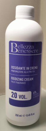 BELLEZZA E BENESSERE OSSIDANTE IN CREMA PROFUMAZIONE ALLA FRUTTA 20 VOLUMI