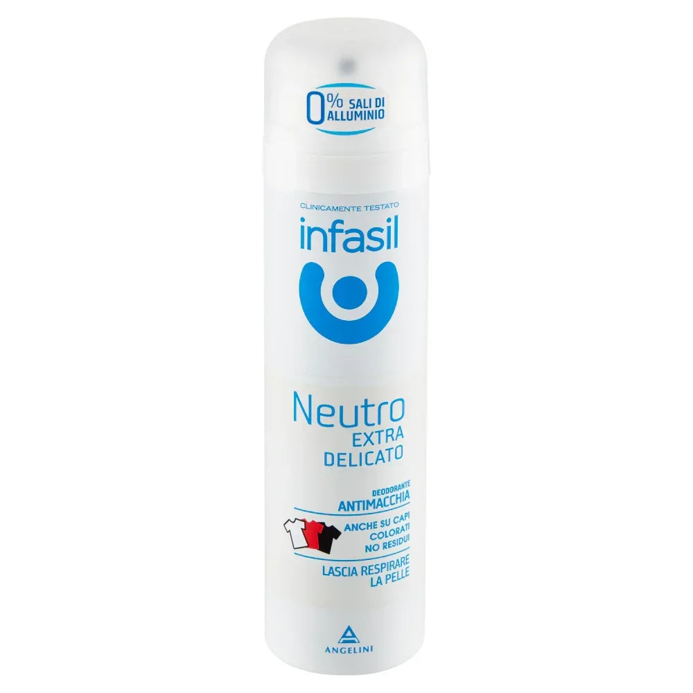 INFASIL NEUTRO EXTRA DELICATO DEO SPRAY 150 ML - Profumeria Cera