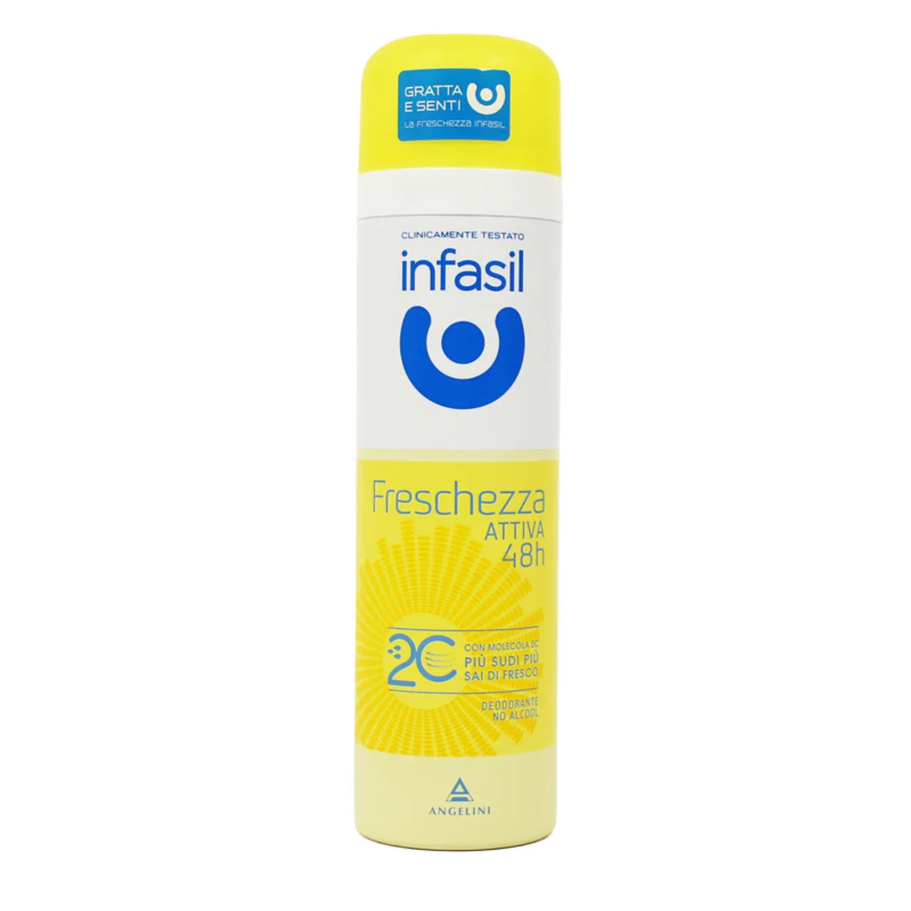 INFASIL FRESCHEZZA ATTIVA DEO SPRAY 150 ML - Profumeria Cera